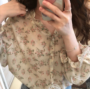 Bella Flower Blouse Shirt