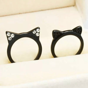 Kitty Cat Ear Ring