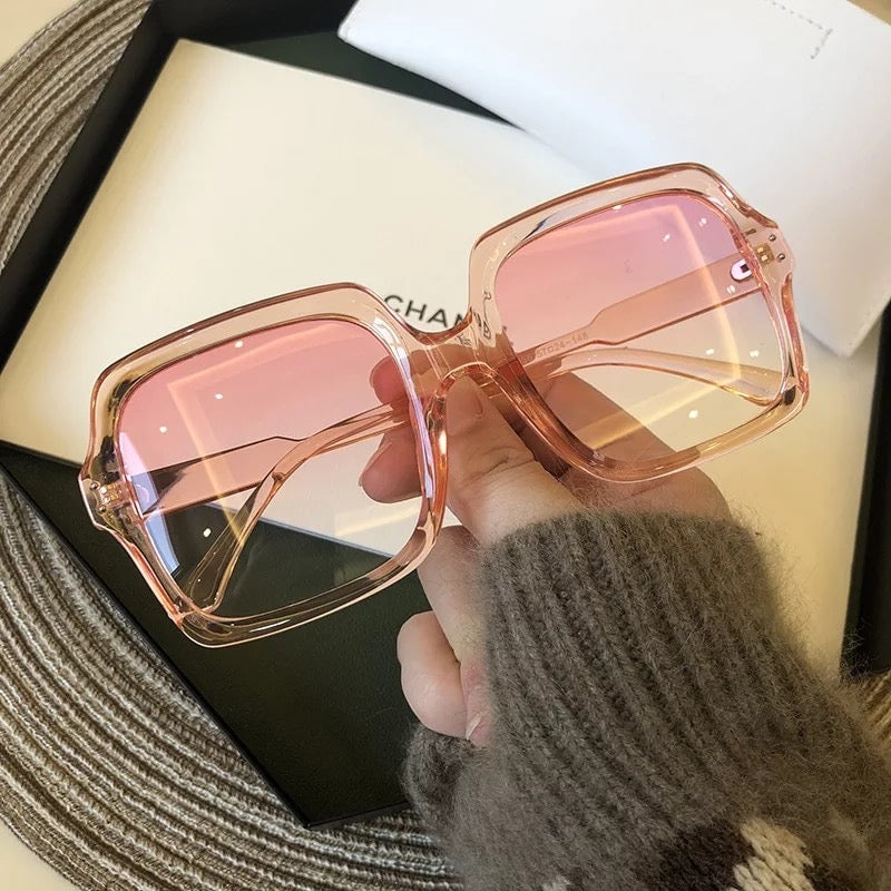 Oversize Square Chic Sunglasses