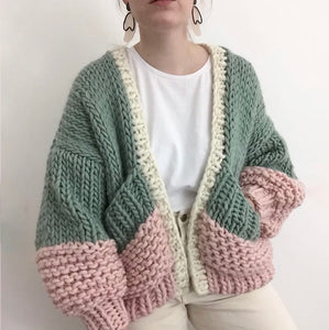 Boho Puff Pocket Cardigan