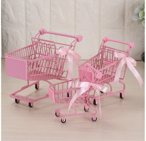 Pink Love Shopping Cart