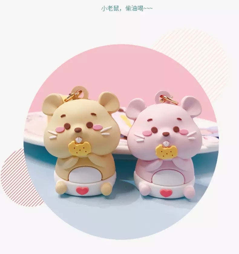 Mouse Cookie Keychain