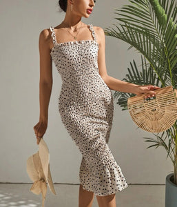 Bahamas Polka Dot Dress