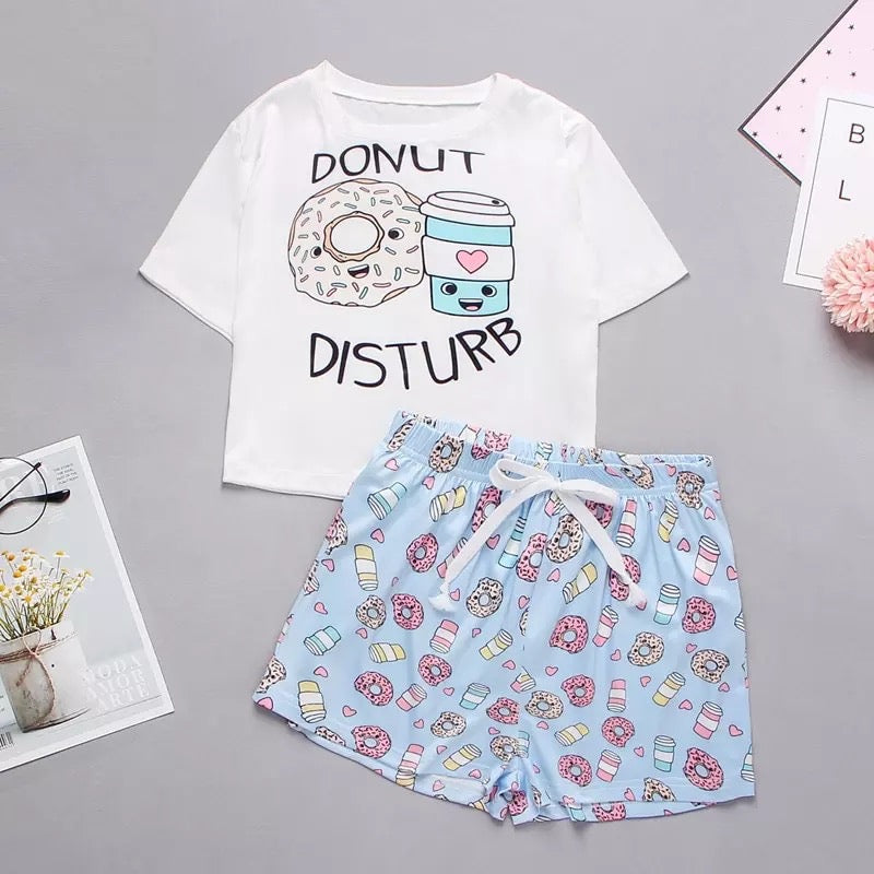 Pajama 2PC Set Cute Cartoon