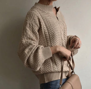 Twist braid Sweater