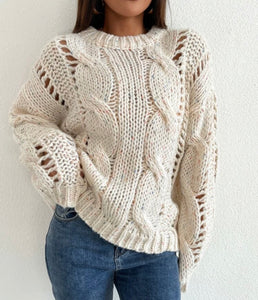 Chunky Twist Sweater