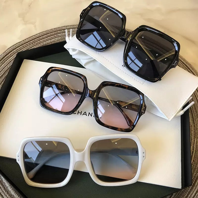 Oversize Square Chic Sunglasses