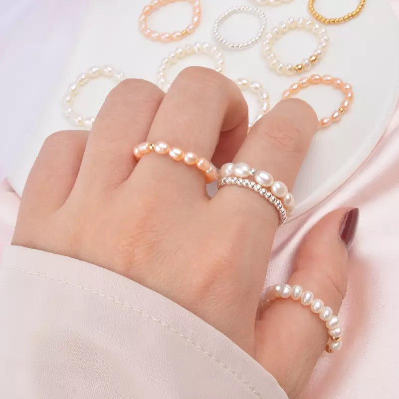 Mermaid Pearl Silver 925 Ring