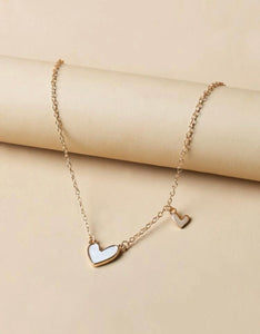 Heart Double Love Necklace