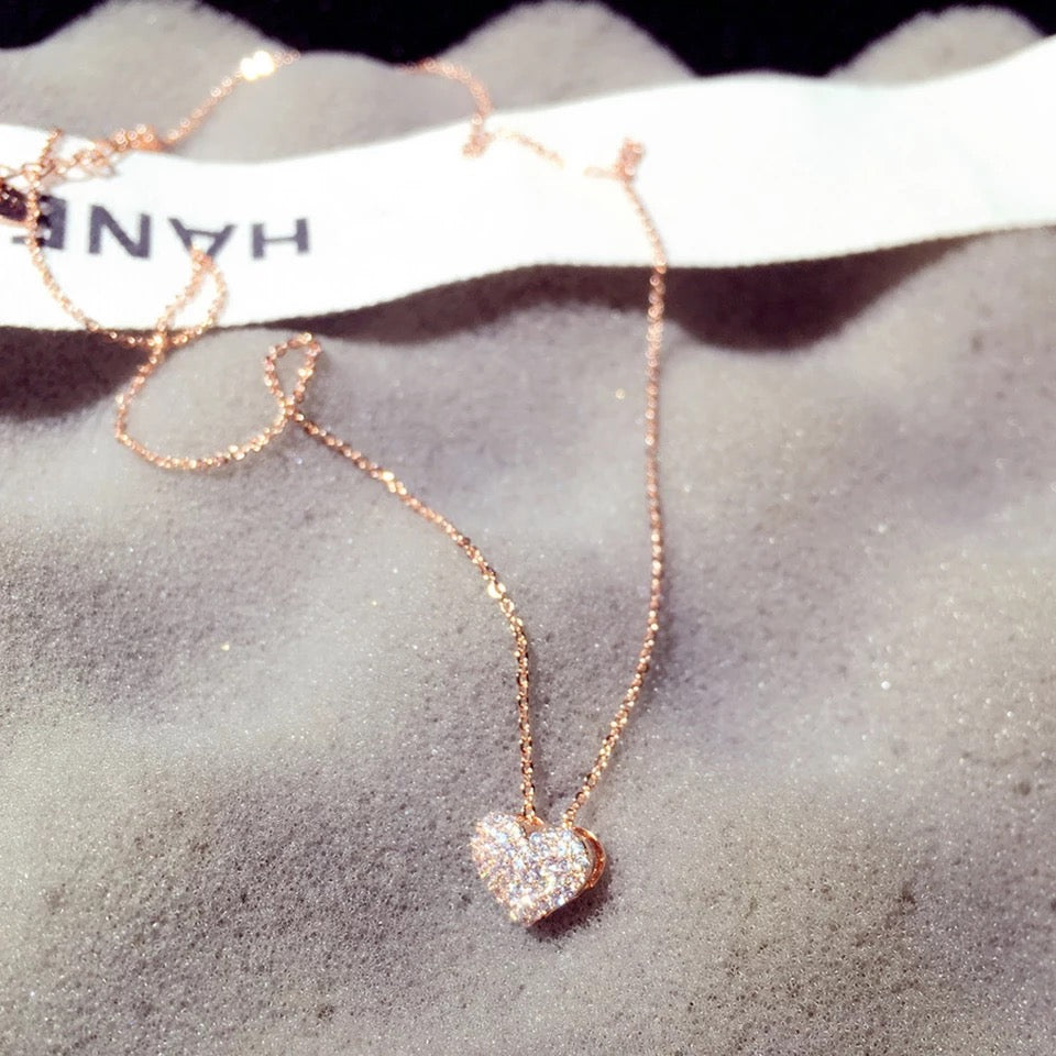 Forever Love Necklace Rose Gold