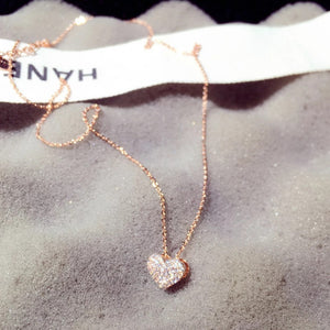 Forever Love Necklace Rose Gold