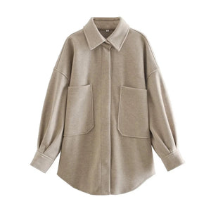 Camel Pocket Coat