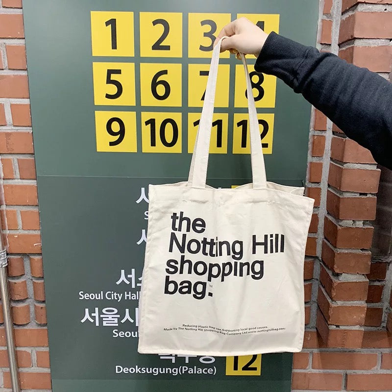 Notting Hill Canvas Tote Bag