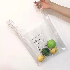 Clear Modern Tote Bag