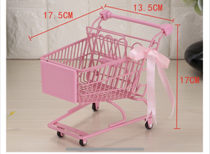 Pink Love Shopping Cart