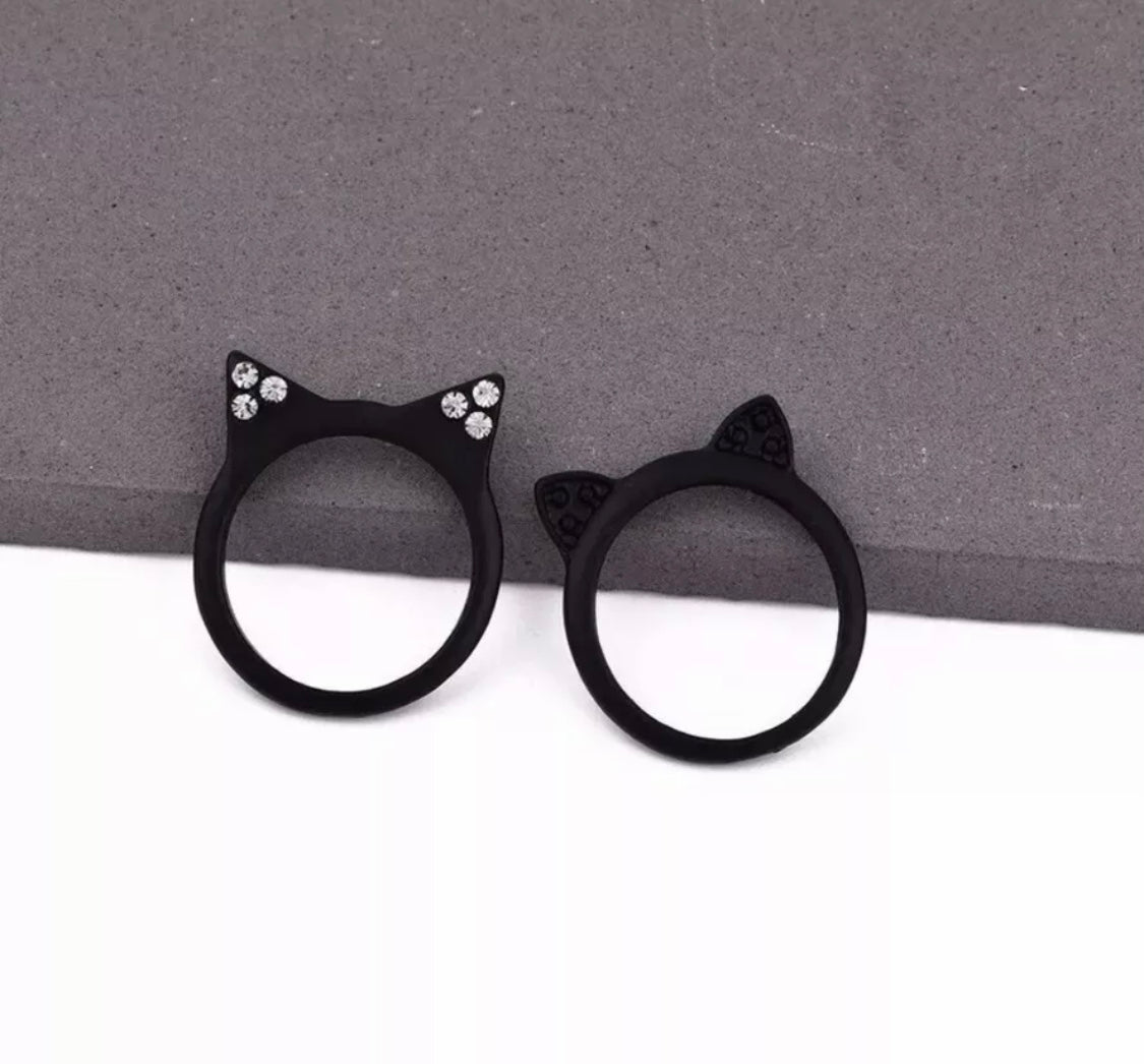 Kitty Cat Ear Ring