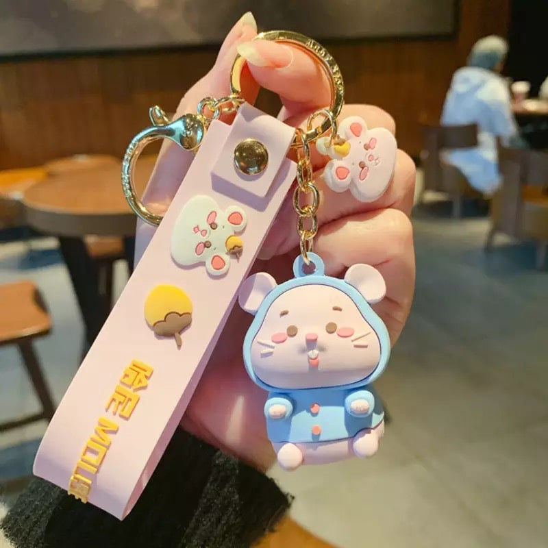 Mouse Cookie Keychain