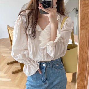 Sweet Ruffles Bell Blouse