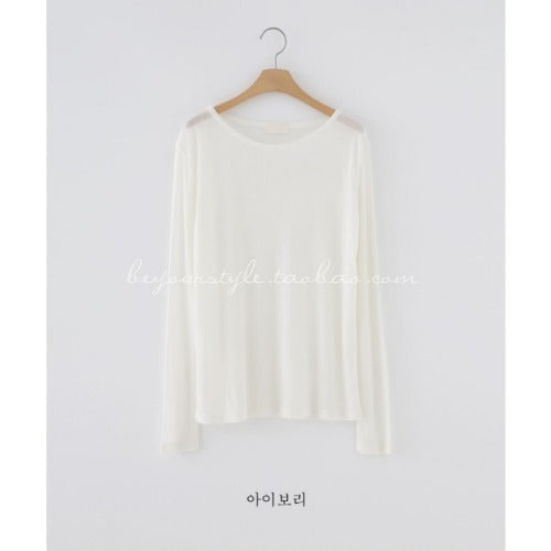 Basic Cotton Long Sleeve