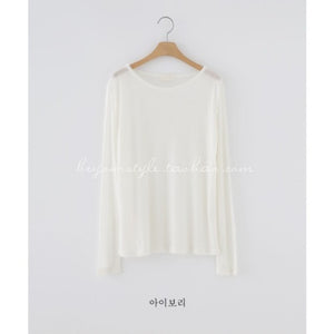 Basic Cotton Long Sleeve