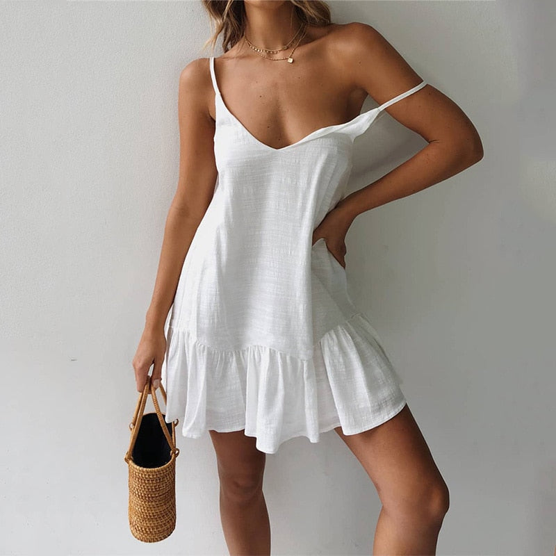 sundress womens dresses tank summer clothing 